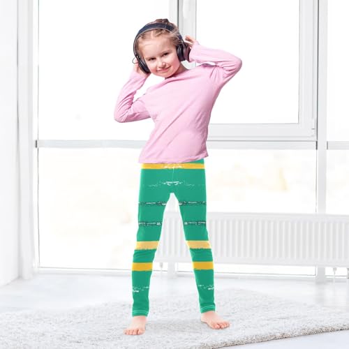 GuoChe Colored Stripes Kids Girls Shorts Cotton Cartwheel Shorts Leggings Under Skirt4