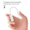SD Card Reader for iPhone 14 13 Lightning to USB Micro TF Charger Cable Dongle OTG Adapter Camera Mouse Keyboard Memory Viewer Flash Drive Stick Cord Converter Photography Accessories IP-USB