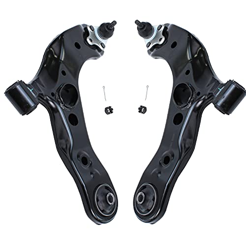 Image of Detroit Axle - 8pc Front End Kit for 2006-2018 Toyota RAV4, 2015-2017 Lexus NX200t, 2015-2018 NX300h, 2018 NX300, 2 Lower Control Arms 2 Lower Ball Joints 2 Sway Bars 2 Outer Tie Rods Replacement