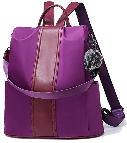 TcIFE Mochila monedero para mujer Moda escolar Bolso y bolsos de hombro de nylon antirrobo