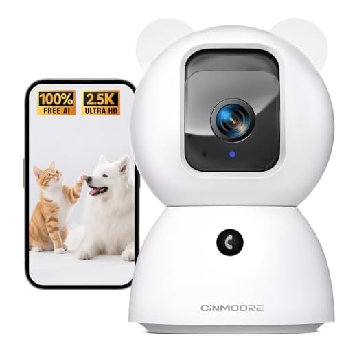 2.5K Indoor Pet Security Camera