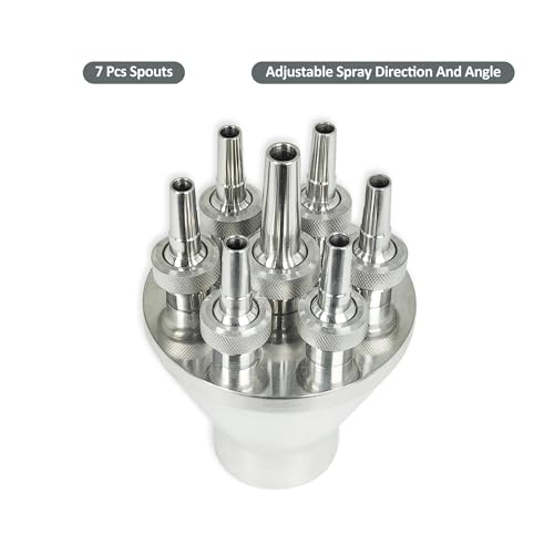 Buse de fontaine ajustable 5,1 cm réglable contre eau stagnante