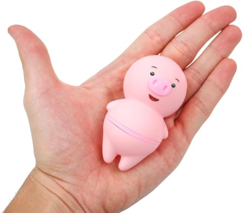 Vibrador Porquinho Língua Massageador Clitóris Recarregável - Estimulador Íntimo USB com 6 Padrões d