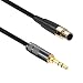 MiCity 2 Replacement Upgrade Cable Audio Extension Cord Wire For AKG Q701 K702 K271S K271 K141 K171 K181 MKII K240S K240 MK2 Pioneer HDJ-2000 Headphones (2m)