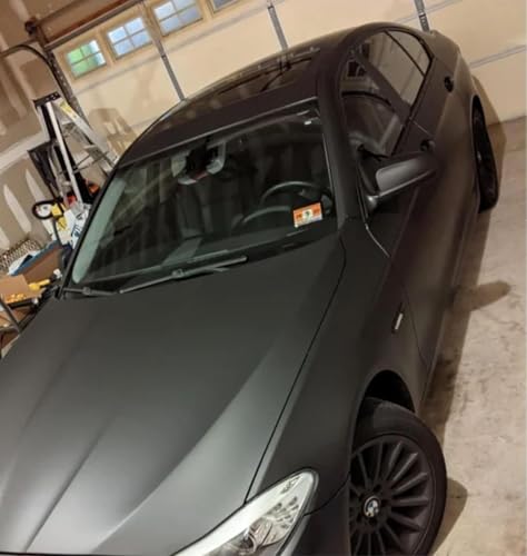 Image of Gun Grey Metallic Matte Car wrap Vinyl Wrap Roll for car & Motorbikes with Air Release Technology. (24 x 180 inch, Gun Grey Metallic)