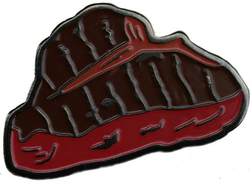 On The Grill Golf Ball Marker with Chillin' and Grillin' Hat Clip