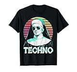 Glitch Techno Nun Vaporwave Rave Apparel