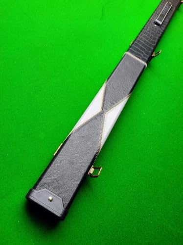 Image of LGB Snooker Pool Billiard Leather cue case for 3 /4 cue Stick (Brown)