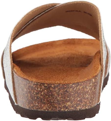 Spring Step Women's JACINTALA Flat Sandal, Silver, 42 M EU (US 10.5-11 US) | Image 2