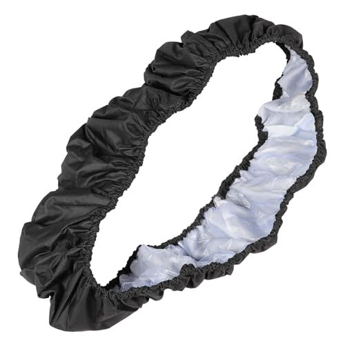 ARTSEWPLY 1 Pieza Funda Protectora para trampolín Infantil. reboteador Redondo Primero Reemplazo de la Red de Seguridad del trampolín Red de Seguridad del trampolín de reemplazo Negro