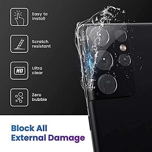 Image of WonRia Pack 1- Back Camera Lens Protector for Samsung A56 5G Camera Glass Protector Guard 9H Hardness [3D Premium] - Black