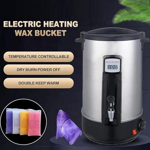 SNBGRYE Fundição de velas, derretidor de vela elétrico de 8-35L, temperatura de 26.7-110 °C, chassi