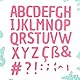 Craftelier - Set mit 39 Stanzformen mit Großbuchstaben und Symbolen für Kartenwaren, Scrapbooking und Bastelarbeiten, kompatibel mit verschiedenen Stanzmaschinen und Materialien, Größe ca. 3 cm