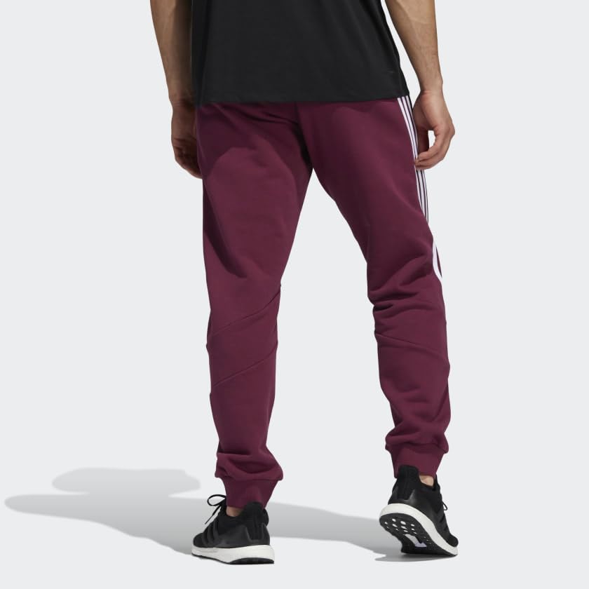 adidas x Peloton Joggers (Gender Neutral) Men's, Burgundy, Size L :  Amazon.co.uk: Fashion
