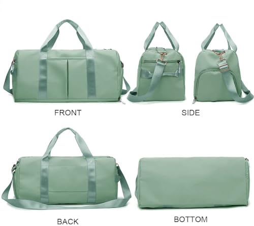 SEYROLIN Nylon Foldable Travel Duffel Bag || Portable Waterproof Lightweight Carry On Luggage Sport Folding Duffle Bag || Outdoor Weekend Tote Carry Bag, Sports Gym Bag. 5 41RvCkbIDqL