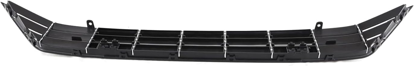 YLT AUTO Front Bumper Lower Grille Fits for 2016-2019 Volkswagen Passat R-Line With Chrome Trim and Sensor Holes