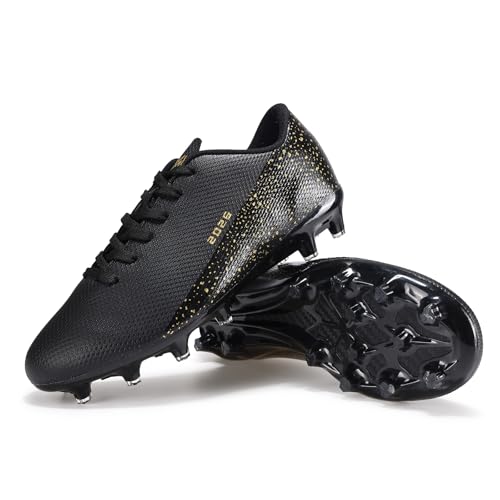 Image of Mens Soccer Cleats Womens Indoor Soccer Shoes Wide Baseball Turf Shoes Adult Youth Rugby Shoes Big Boys Small Spikes AG TF Football Boots