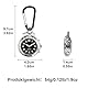 MAUJOY Deutsch Sprechender Schlüssel-Anhänger Armbanduhr Wecker Uhr Senioren Ansage der Uhrzeit und Datum mit Wochentag Blindenuhr Taschenuhr - Geschenke für Papa, Opa, Ehemann, Freund
