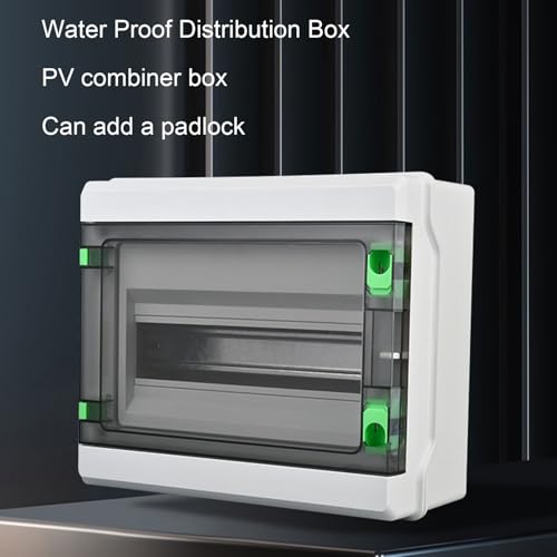 Boîte de Distribution D'énergie IP66 boîtier électrique étanche 12 voies intérieur extérieur - 5