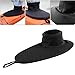 Ruqingg Kayak Spray Skirt Waterproof Skirt for Cockpit Kayaks Water Sports Accessory Black Kayak Spray