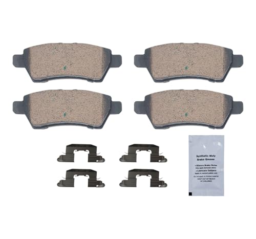 Image of HUSCH D1101 Rear Ceramic Brake Pads Kit Fit For Nissan Pathfinder 2005-2012, For Xterra 2006-2007