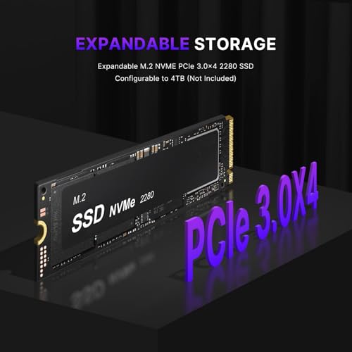 Reatan S6 搭載 Intel Core i5 12450H ゲーミングミニPC ミニデスクトップコンピュータ 16GB 512GB (最大4.4GHz) M.2 2280 NVMe トリプルスクリーン表示対応 (4K@60Hz) WIFI6 BT5.2 デュアルギガビットLAN HDMI/DP/USB