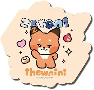 zeroni ダイカットステッカーミニ /(4) thewnini