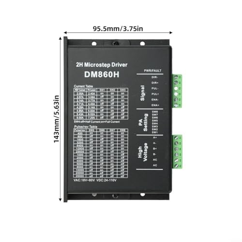 Contrôleur DSP 7.2A DM860H pour moteur pas à pas industriel