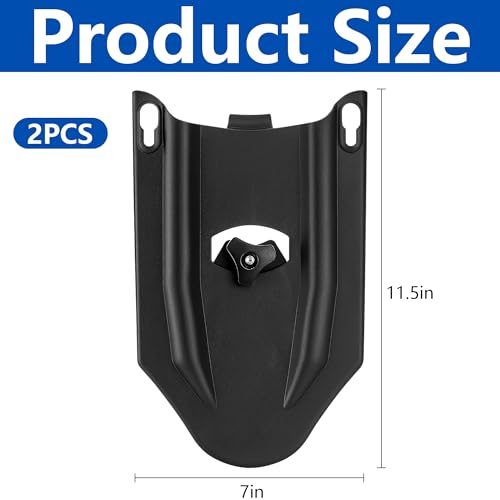 image for Shupakul 2 Pcs Snowshoe Accessory Tail, 6 Inch Snowshoes Flotation Tai