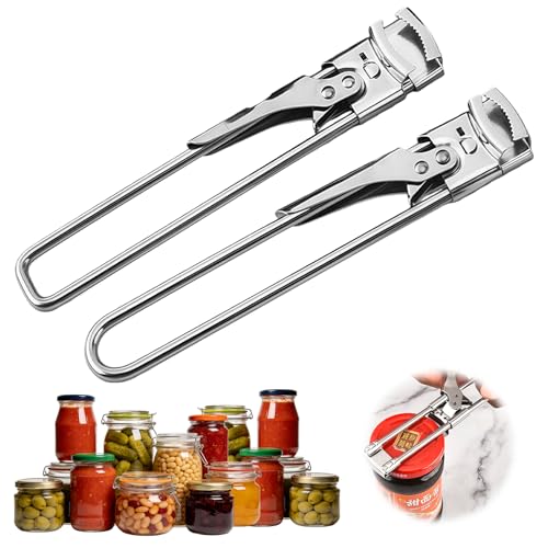 Adjustable Stainless Steel Jar Opener (2PC Set)