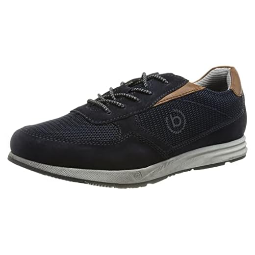 bugatti Marlo Revo, Zapatillas Hombre, Azul Oscuro, 42 EU