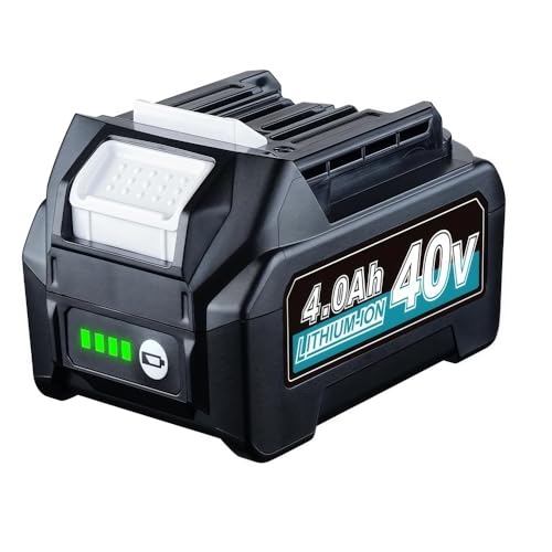 NIUNIUP 40V リチウムイオン交換バッテリー - マキタ XGT BL4050 BL4025 BL4020 BL4060 コードレス電動ドリル/チェーンソー/掃除機用バッテリーパックに対応(4.0Ah)