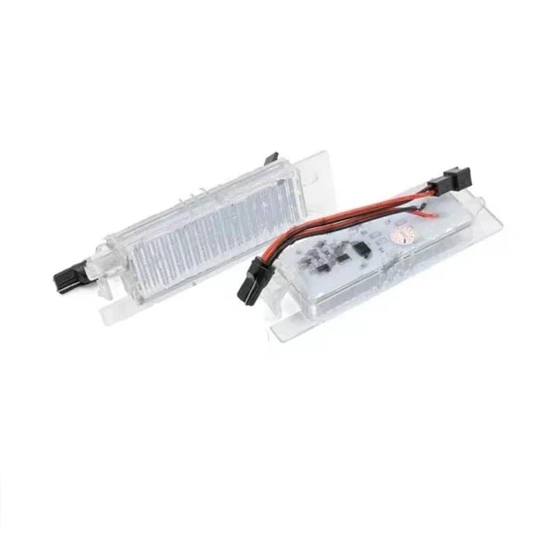 Feu arrière Canbus LED de plaque d'immatriculation Fiat Bravo Grande Punto Evo 500L Doblo
