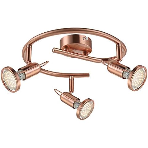 Spot LED Cuivre Globo Anne 54383–3 Cover