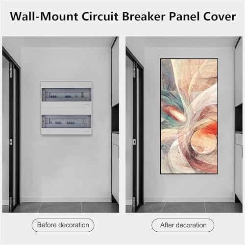 Panneau électrique décoratif mural aluminium céramique maison bureau