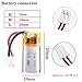 Liter energy battery 3.7V Lipo Battery 40mAh Rechargeable Lithium ion Polymer Battery 301020 with JST Connector
