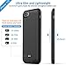 U-good Battery Case for iPhone 7/8/SE 2020(2nd Generation), Ultra Slim/Lightweight 3200mAh Charging Case Rechargeable Extended Battery Pack Charger Case for iPhone 7/8/SE 2020(4.7 inch) (Black)