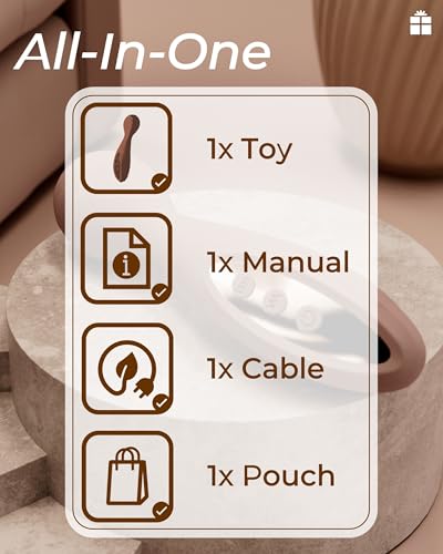 INTIMA Auflegevibrator & Klitoris Stimulator für Sie – Vibrator für Frauen – Massagestab für Frauen Sex Stimulation – 8 Intensitätsstufen & 20 Modi – wasserdicht – Pastellrosa