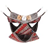 XINRUI 3 Tier Guinea Pig Cage Accessories,Ferret Rat...