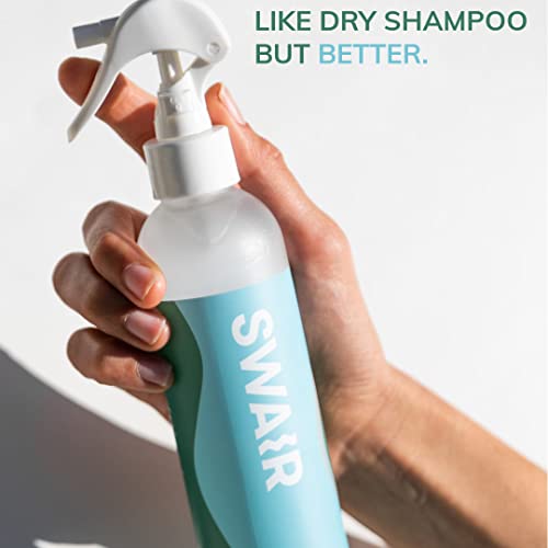 Swair Showerless Shampoo 8Oz. Dry Shampoo Alternative | Cleans Hair Without Suds, Rinsing Or Residue | Alcohol Free #TOP2