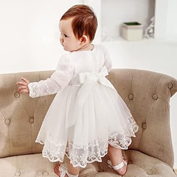 Recém Nascido Roupas Batizado Menina Roupa Batizado Bebê Meses