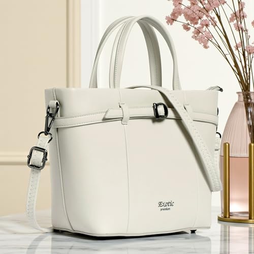 Image of EXOTIC Premium Structured Tote Bag for Women | Handbag with Sling Strap | Elegant Office & Casual Bag