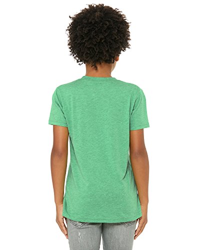 Bella Canvas - Youth Triblend Tee - 3413Y - L - Green Triblend4