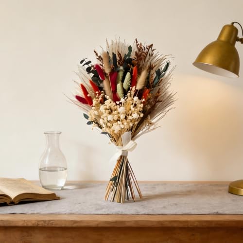 Ramo de Flores Secas Bohemio 55 Pzs 43 cm miniatura 4