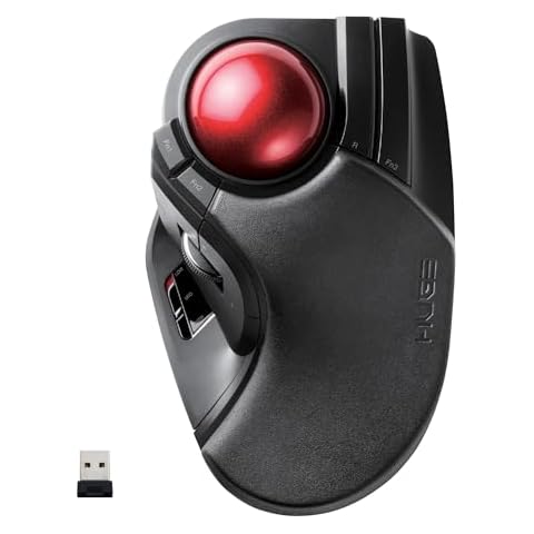 ELECOM HUGE Wireless Finger Control Trackball Mouse Cover