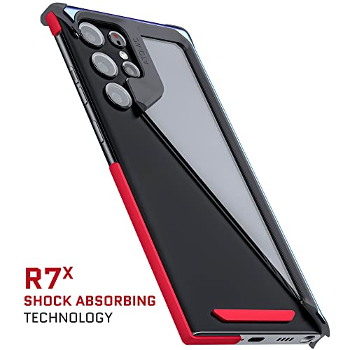 Ghostek Atomic Slim S22 5G Phone Case With Clear Back And Iridescent Aluminum Bumper Heavy Duty Shock Absorbent Protective Metal Phone Cover Designed For 2022 Samsung Galaxy S22 (6.1 Inch) (Prismatic) #TOP3