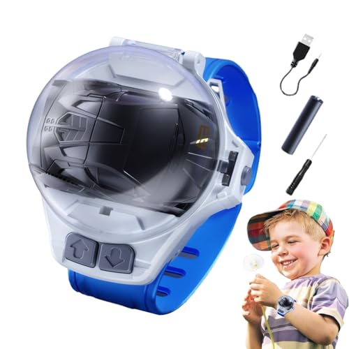 Relógio de pulso de carro Rc | Mini carro de controle de relógio elétrico de 2,4 Ghz | Brinquedos re