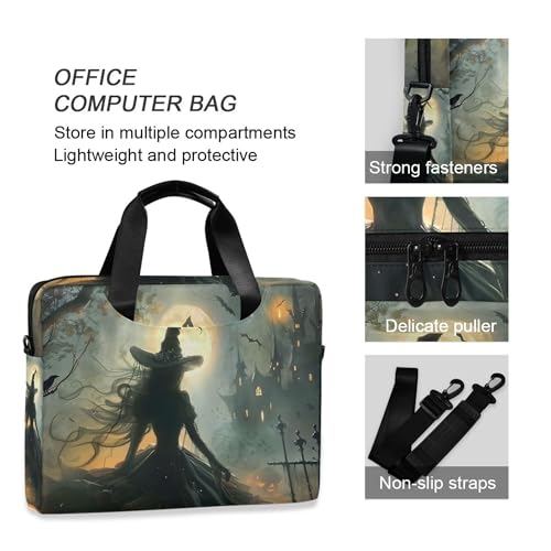 Funda de portátil ALAZA Witch Halloween 13-15.6 pulg miniatura 5