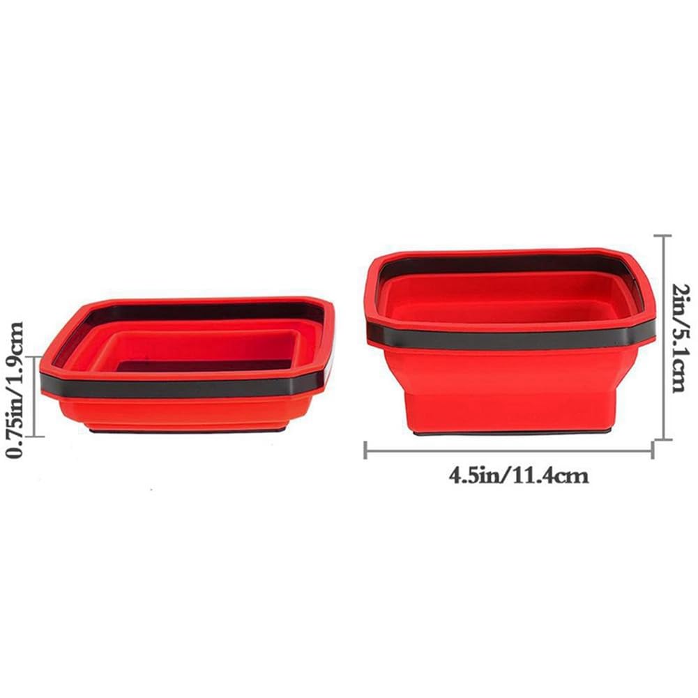 voor Magnetische Onderdelen Tray Opvouwbare Siliconen Magnetische Tool