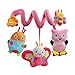Odoukey Baby Spiral hochet, 1pc Lavable bébé lit bébé Poussette Suspendue hochet Peluche Chariot Jouet éducation bébé Bell Jouet Tire hochet